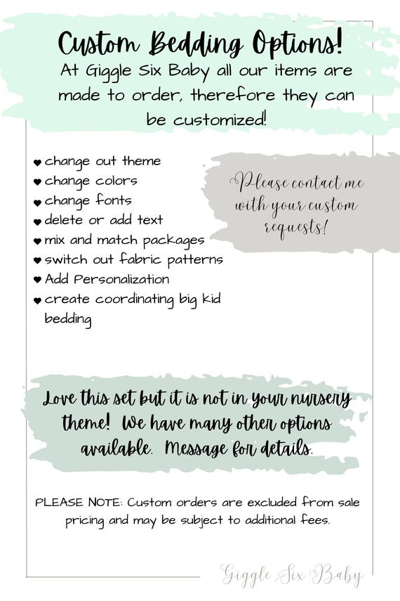 Cow Sunflowers Personalized Crib Sheet - Custom Name Fitted Sheet For Baby Crib