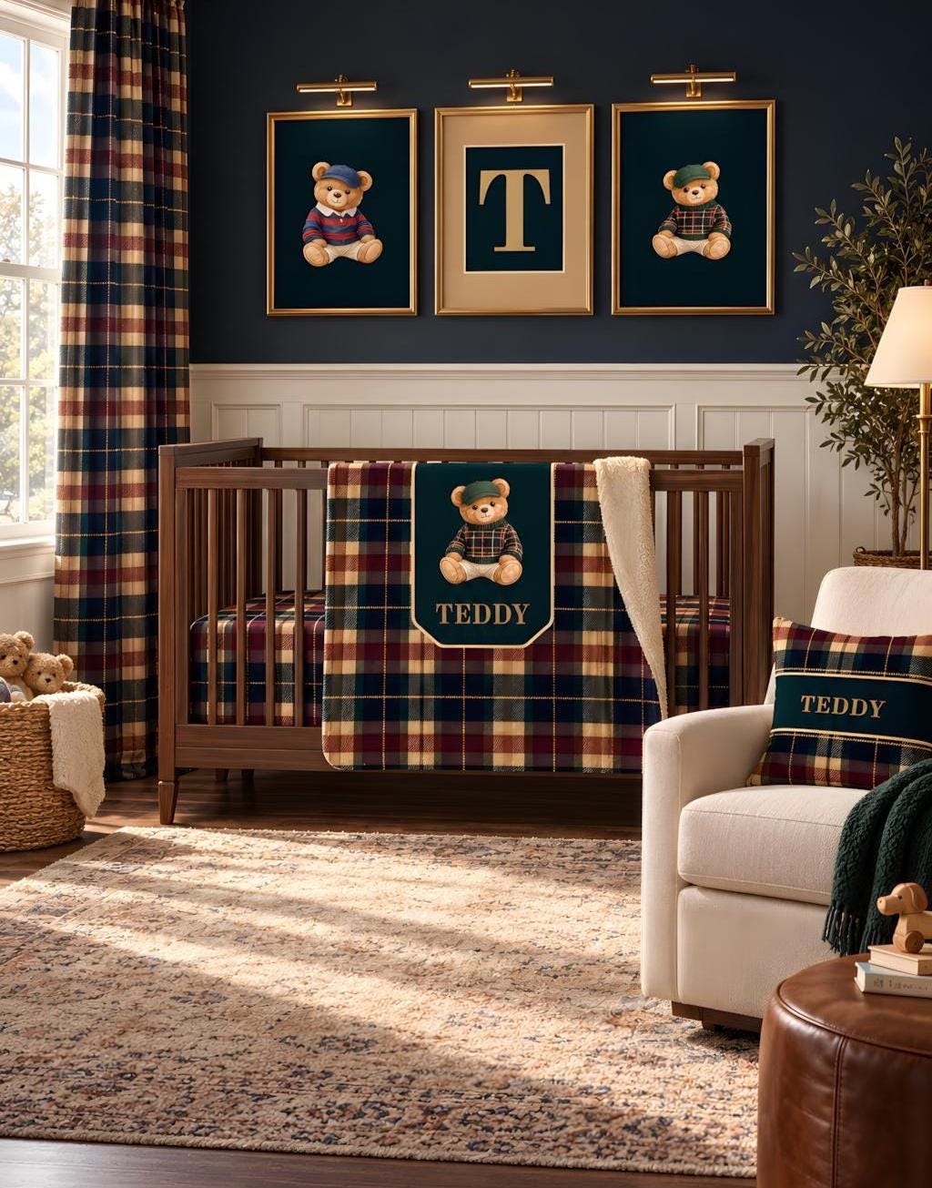 Ralph Lauren Bear Bedding - Etsy
