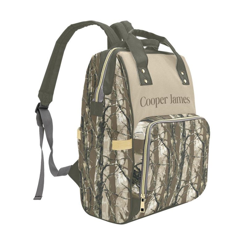 Bottomland Camo Diaper Bag Backpack: Personalized Baby Boy Gift - Etsy
