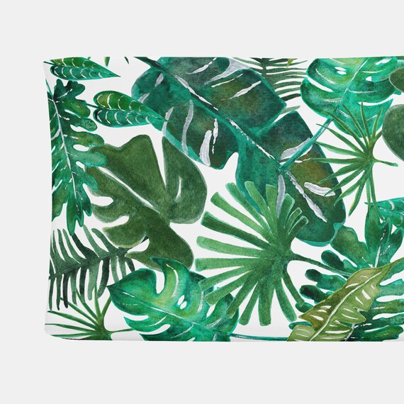 palm leaf changing mat