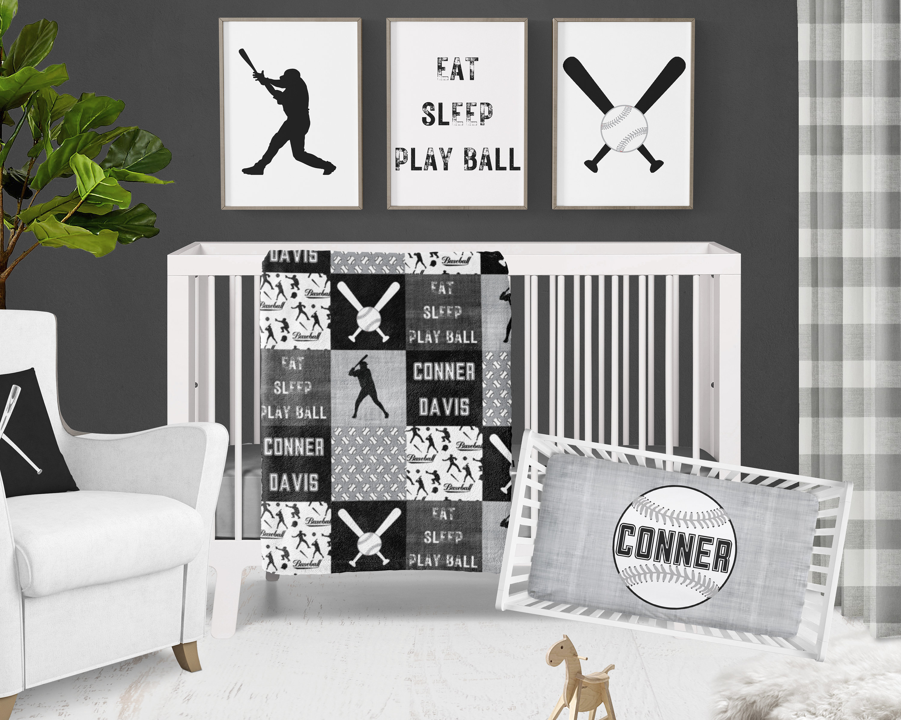 Nursery Ideas Baseball Themed Baby Bedding Baseball Themed Nursery