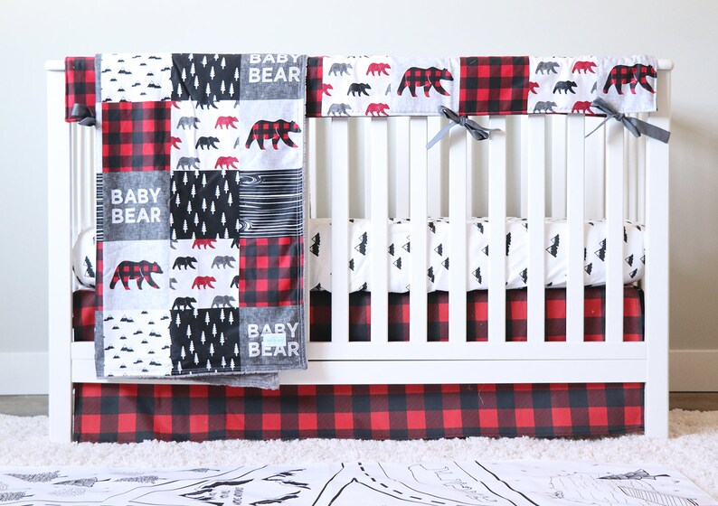 lumberjack nursery bedding