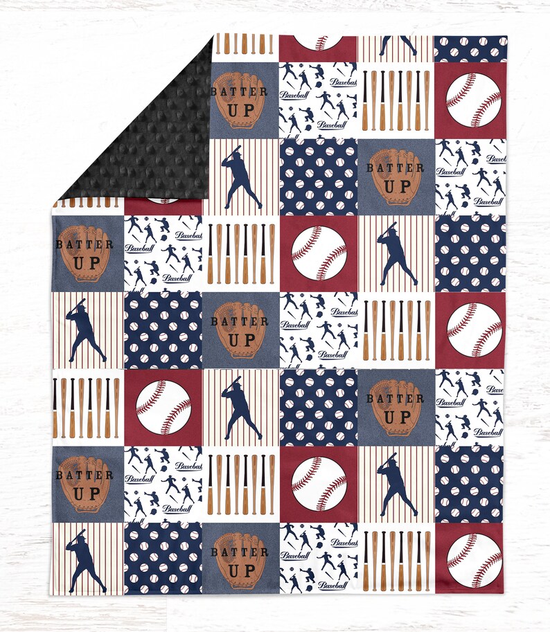 Baseball Crib Bedding for Baby Boy Nursery Sports Theme Crib Etsy