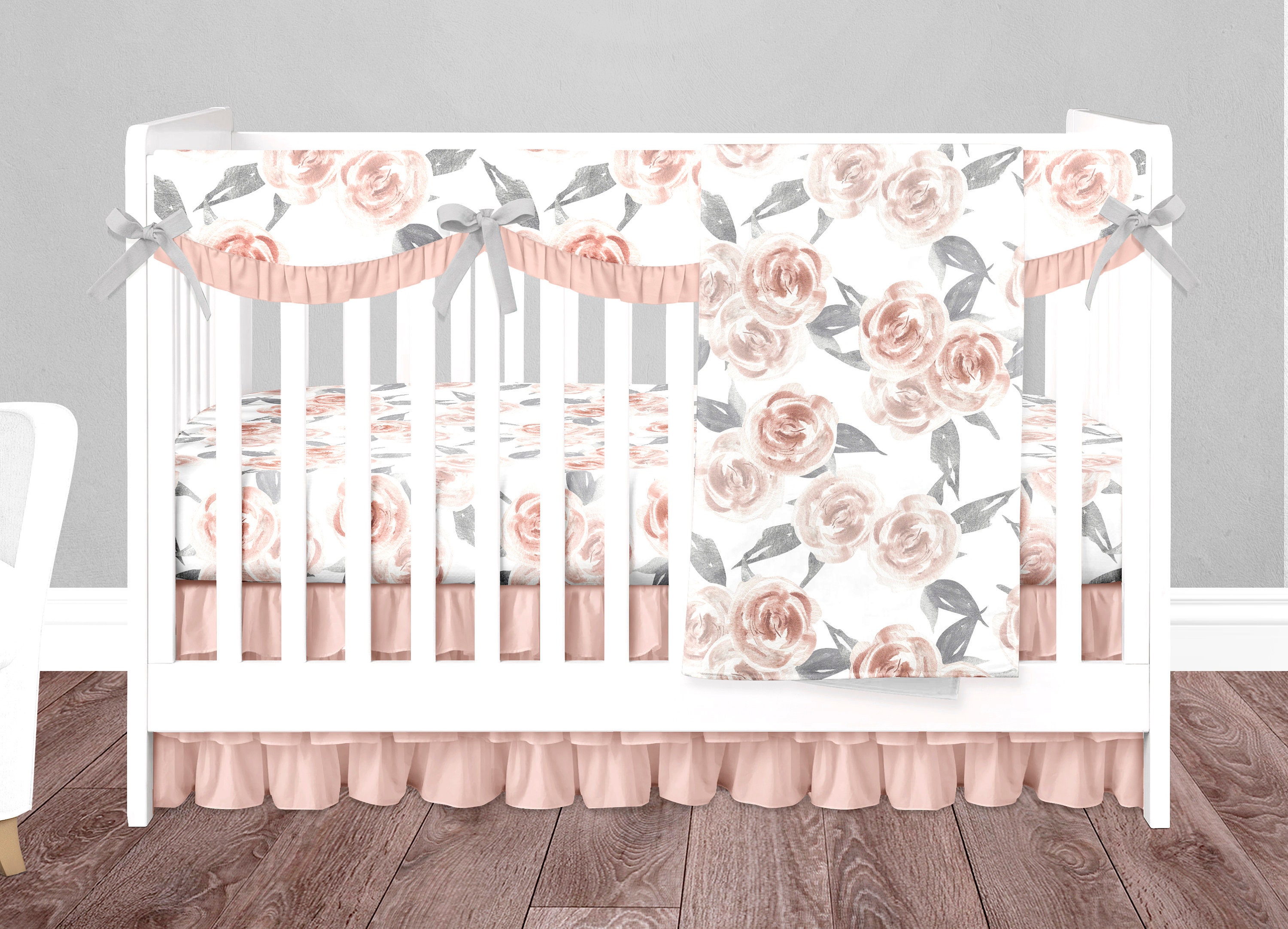 custom crib bedding etsy