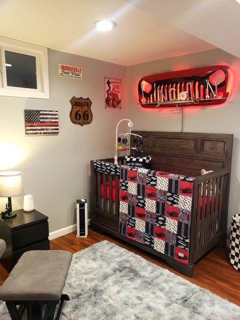 Muscle Car Baby Boy Crib Bedding Set Classic Cars Nursery | Etsy Canada
