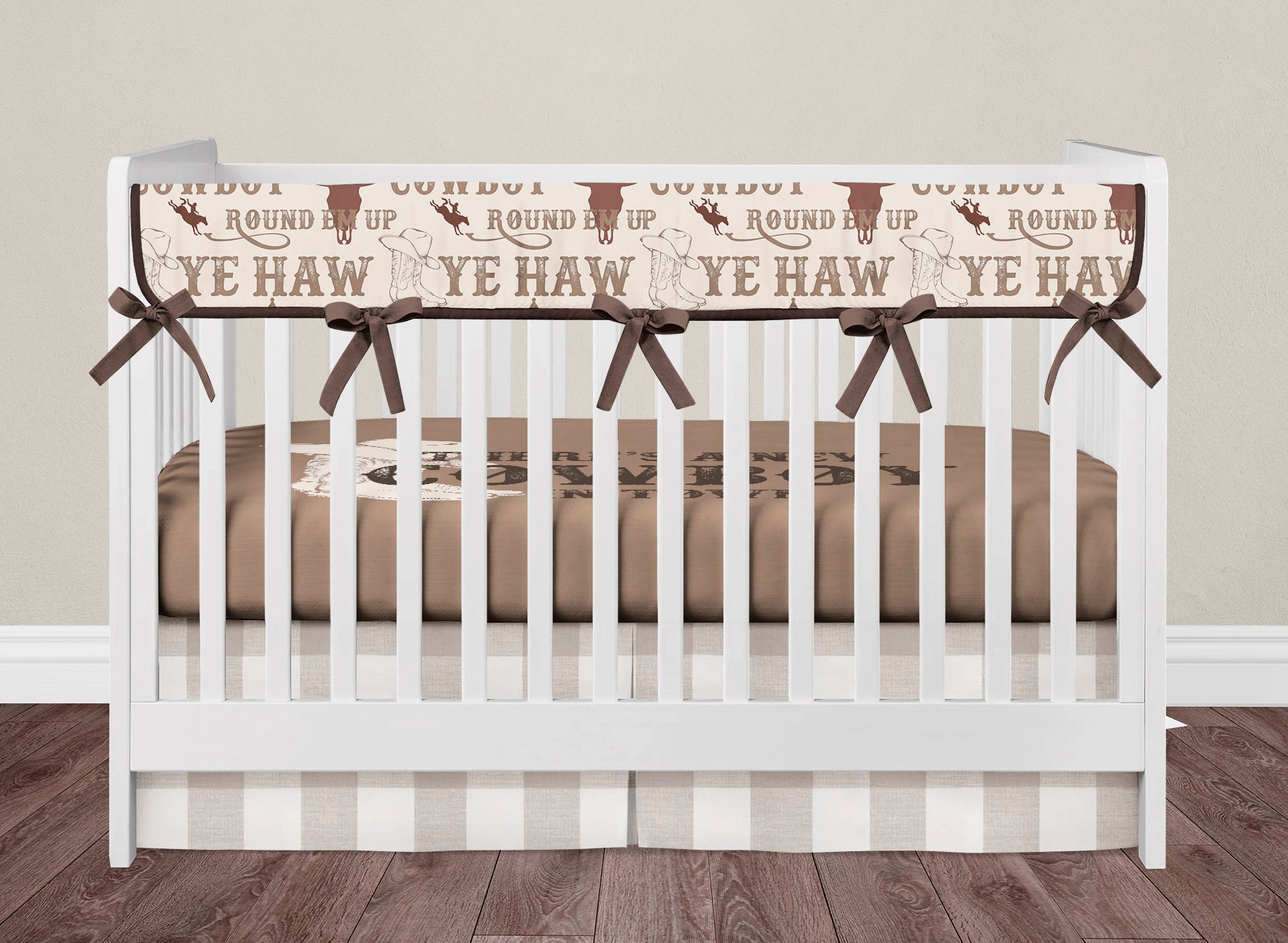 Western Crib Bedding Baby Boy Cowboy Nursery Set Crib Sheets Etsy