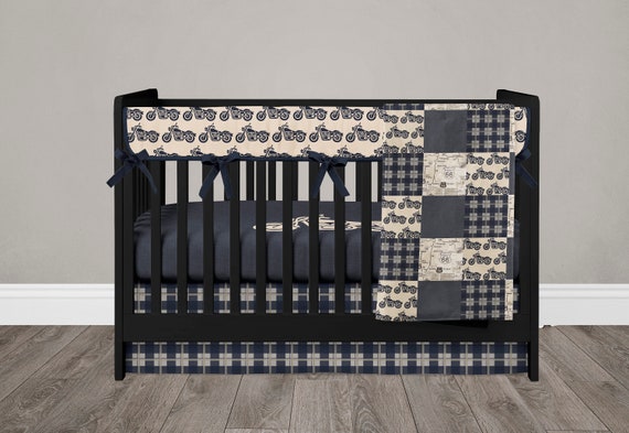 harley davidson crib bedding