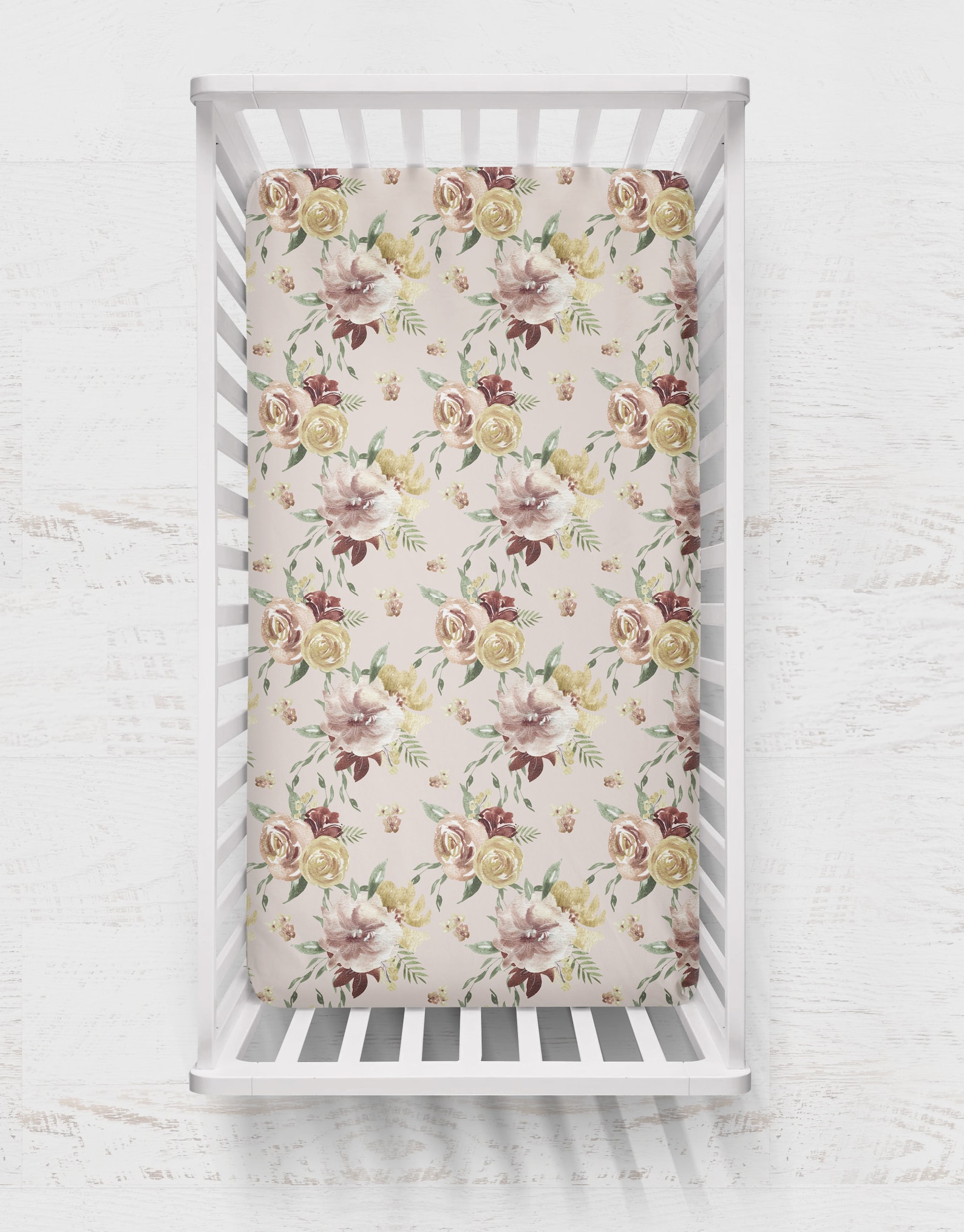 Floral Baby Girl Crib Sheets Floral Nursery Bedding Etsy Canada