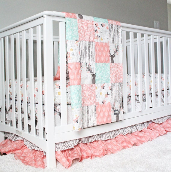 baby girl nursery bedding