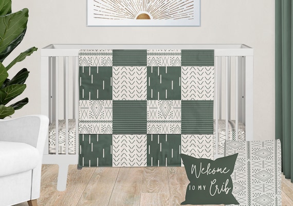 Cream crib bedding set hotsell