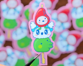 だんごごっち！ | だんごたまごっち | 防水ビニールステッカー | ウォーターボトルステッカー