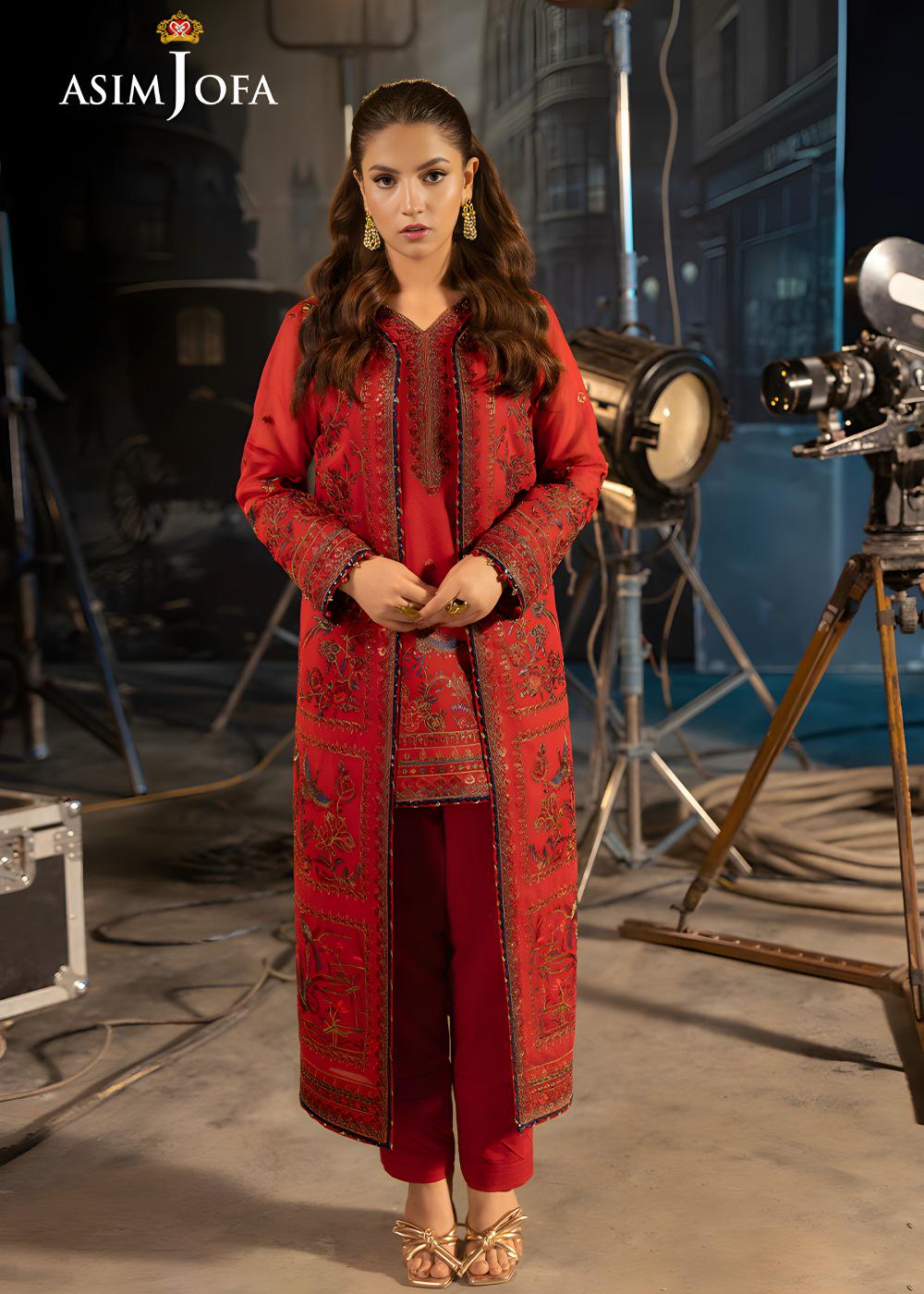 Asim Jofa Red - Etsy