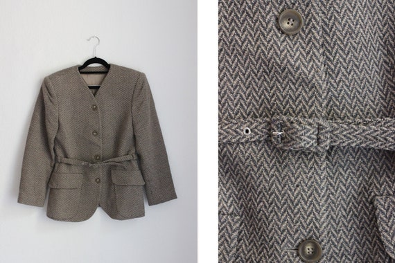 armani tweed jacket