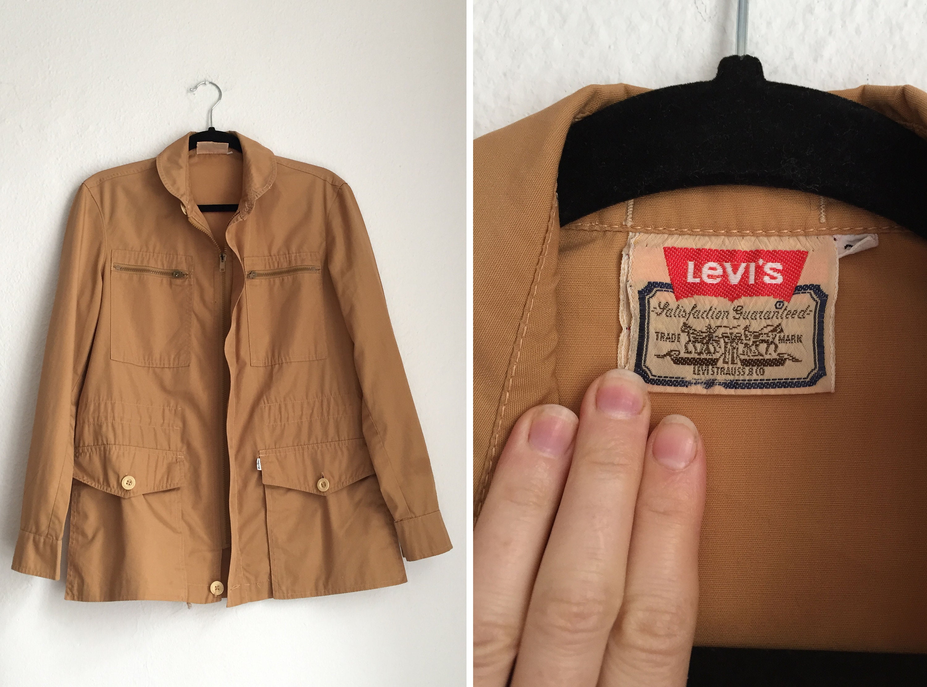 levis khaki jacket