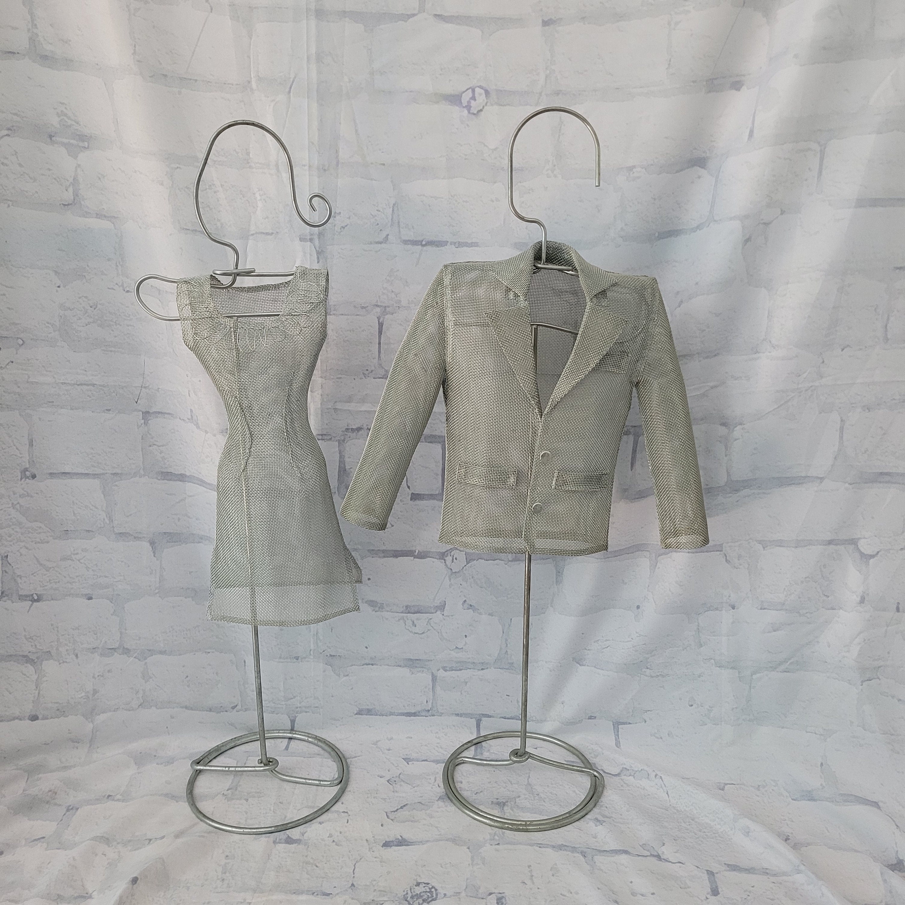 Sold at Auction: Vintage Metal Dress Mannequin/Hanger