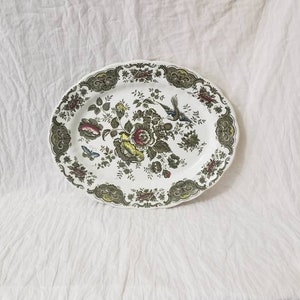 Vintage Ridgway Windsor Staffordshire Large Platter Vintage Collectible Ceramic Platter