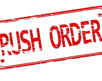 Rush Order* Get it in the mail today!! Or in 3 days.