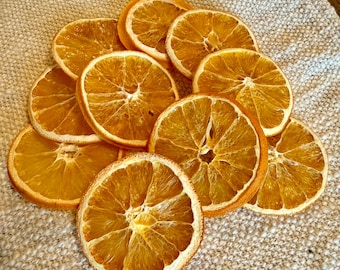 10 Loose Dried Orange Slices