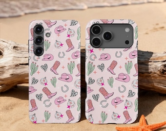 Zoetroze Cowgirl Design-telefoonhoesje voor iPhone 17 16 15 14 Plus 13 12 Mini 11 Pro Max, Samsung S20 FE S25, Google Pixel 10 9 8 Pro