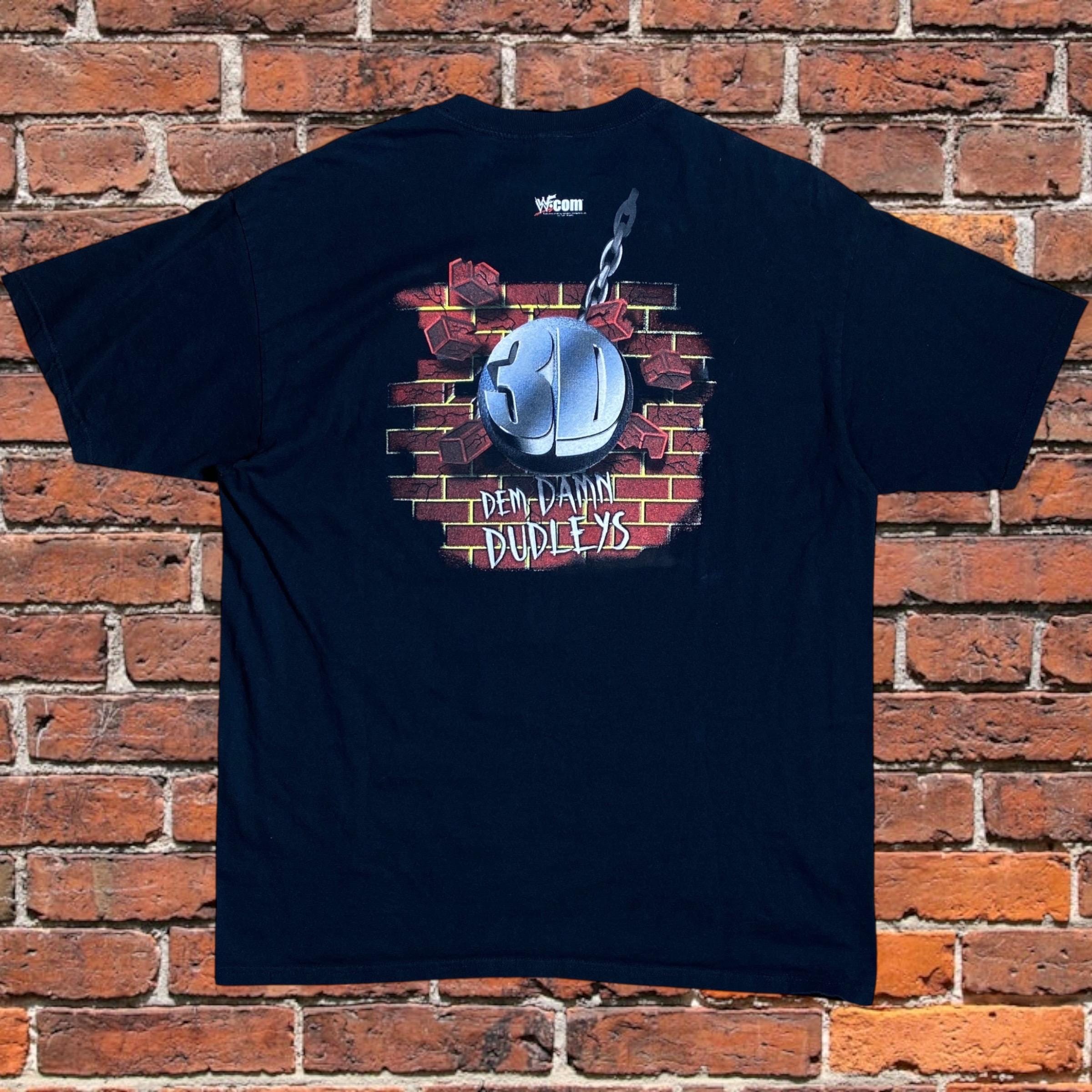 Vintage WWF Dudley Boyz T-shirt 2000, 3D Death Drop (2XL) - Etsy