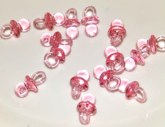 mini plastic pacifiers