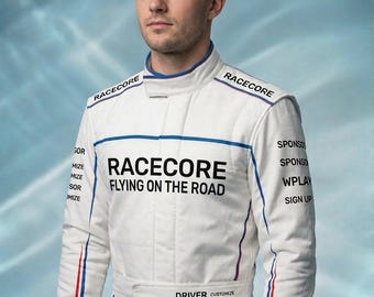 フルカスタムF1グランプリゴーカートレーシングスーツ：CIK/FIAレベル2承認済み、Tシャツとバラクラバの無料ギフト付き