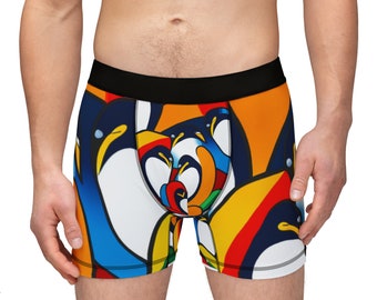 Penguin Time - Men's Boxers (AOP)