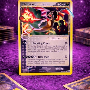 Charizard Gold Star Pokémon Card – Holo Proxy Card