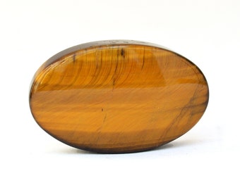 Tiger Eye Oval Cabochon (29mm x 18mm x 8mm) - Natural Loose Gemstone