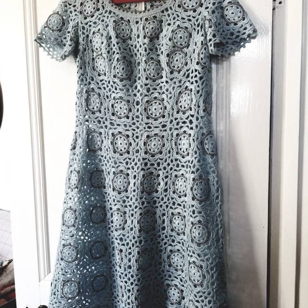 1960s Crochet Dress - Etsy