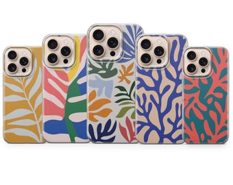 Custodia Henri Matisse, Arte Moderna per iPhone 17 Pro Max, 16e, 15, 14 e Samsung S25 Ultra, S24 FE, A56, Pixel 10 XL,