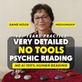 Detailed No Tools Psychic Reading, Clairvoyant Spiritual Advice, Love Tarot Reading Medium Insight, Psychic Predictions No AI