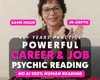 Career & Job Reading, Same Hour Honest Tarot Reading, Career Tarot Card Reading, Medium Career Reading, Money Reading, Finance Reading