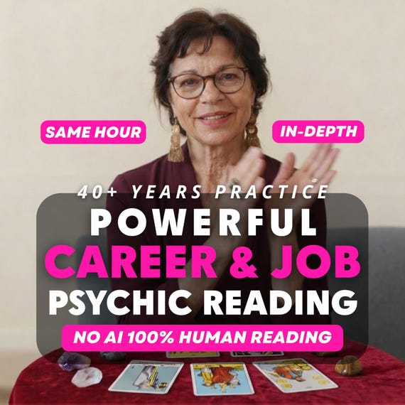 Career & Job Reading, Same Hour Honest Tarot Reading, Career Tarot Card Reading, Medium Career Reading, Money Reading, Finance Reading