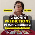 Psychic Reading Predictions 12 Months Same Hour, Tarot Cards Reading, Psychic Future Prediction, Spiritual Guidance