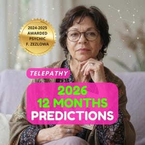 2026 New Year Psychic Reading, Full 12 Month Forecast, Clairvoyant Predictions for Love & Career