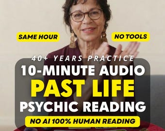 Same Hour Past Life Psychic Reading, Clairvoyant Medium Spiritual Reading, Soul Memory & Karmic Energy Insight, Past Life Medium Reading