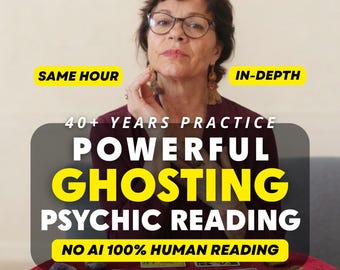 Lectura psíquica de tarot sobre el ghosting / Perspectivas sobre las relaciones, claridad emocional (PDF)
