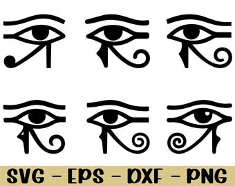 Eye of Horus Svg, Dxf, Png