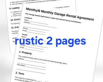 Contrato de Locação de Garagem 2025