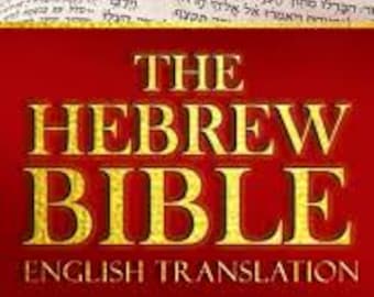 Bíblia Sagrada Original em Inglês Bíblia Hebraica