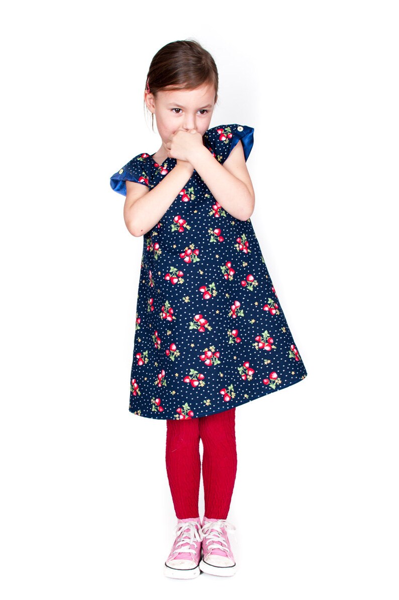 Tshirt Dress for Kids Easy to Sew Childrens Wear Sewing Etsy UK