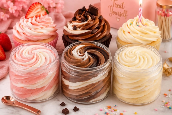 Whipped Body Butter | Bakery Scented | Luxury Skin Care | Customizable