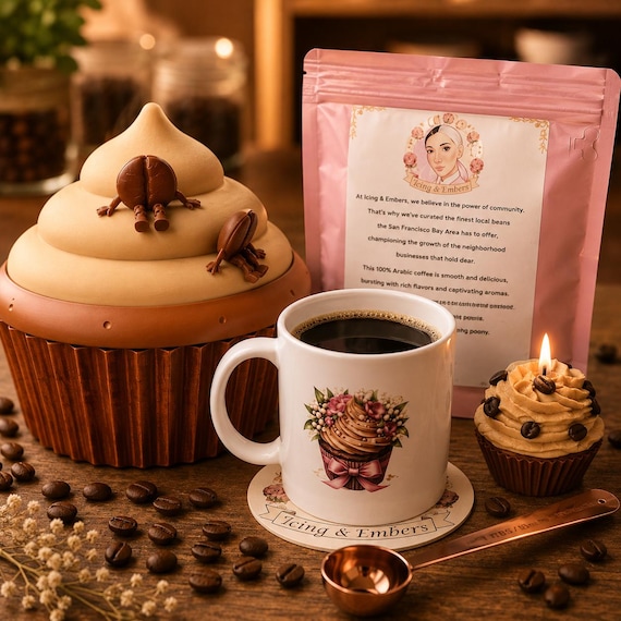 Coffee Lover Gift Basket, Coffee Gift Hamper, Coffee Candle Gift Set, Gourmet Coffee Gift Box, Gift for Women