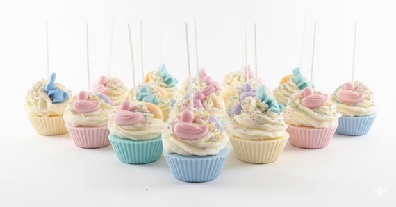 Custom Cupcake Candles