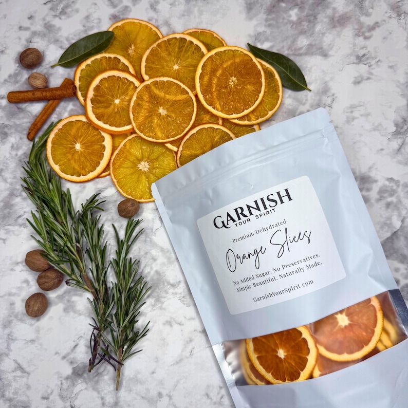dehydrated orange wheels for simmer pots and summer drink decoration. cocktail citrus