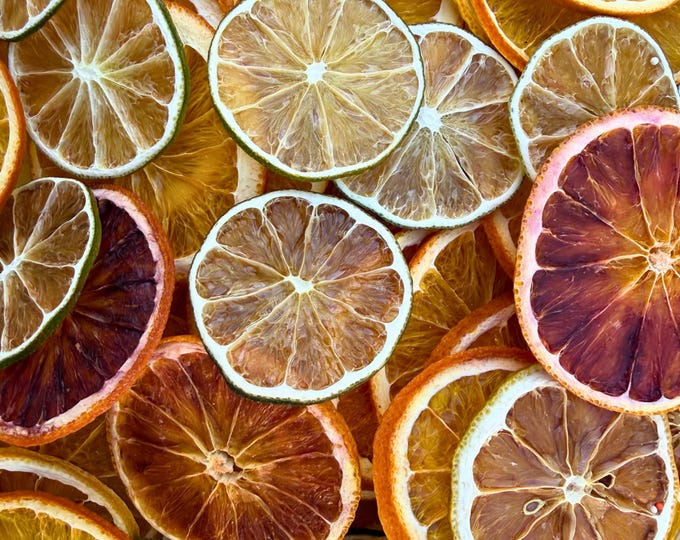 Featured listing image: 75+ Dried Citrus Slices - Dehydrated Fruit Cocktail Garnish and Decor