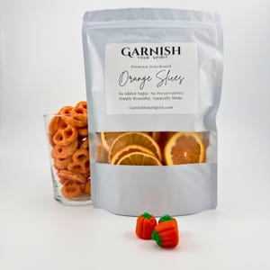 Dried Orange Slices 60+ | Cocktail Garnish, Simmer Pot & Tea Decor | Dehydrated Citrus Wheels image 13