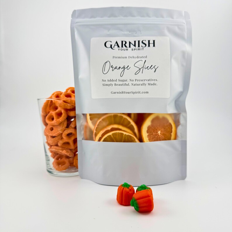 Dried Orange Slices 60+ | Cocktail Garnish, Simmer Pot & Tea Decor | Dehydrated Citrus Wheels image 13