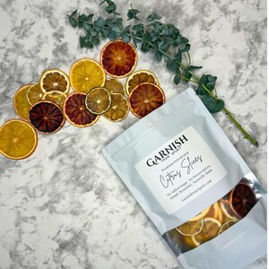 Dried Citrus Mix 20+ | Cocktail Garnish & Tea Sampler | Lemon Lime Orange Dehydrated Fruit Slices image 11